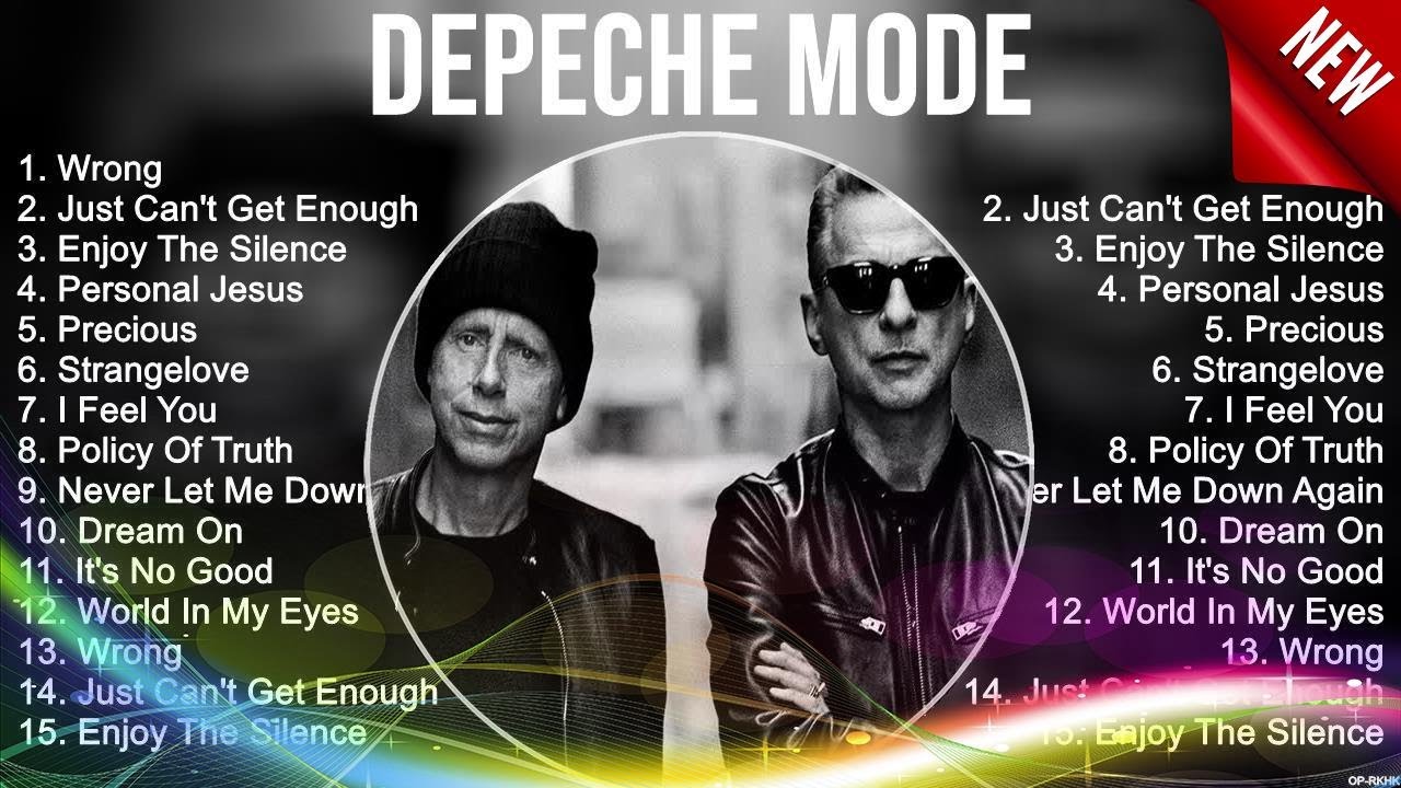 Depeche Mode Playlist Of All Songs ~ Depeche Mode Greatest Hits Full Album