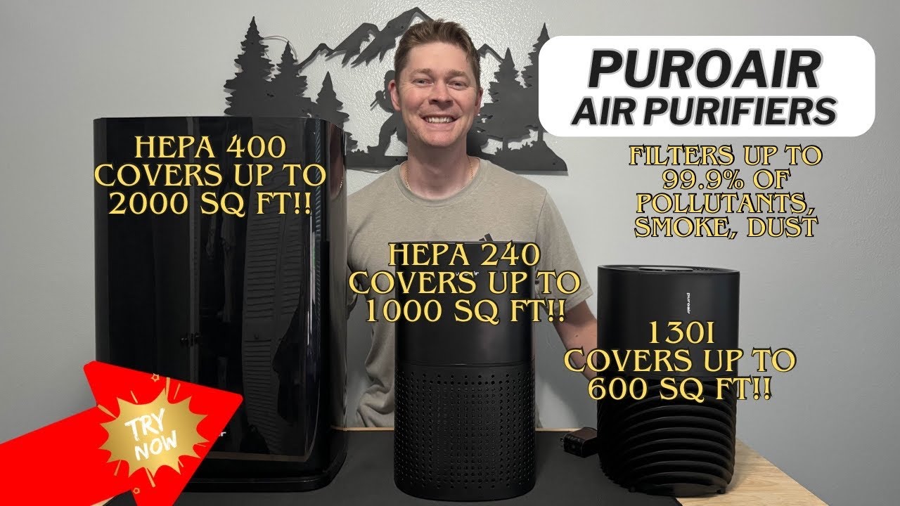 EVERYTHING you need to know about these Air Purifiers from PuroAir