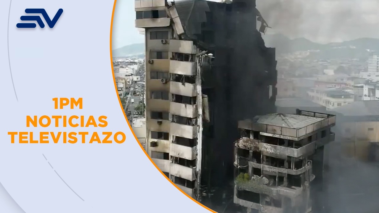 Lo que era un complejo de torres residenciales hoy son dos estructuras colapsadas | Televistazo
