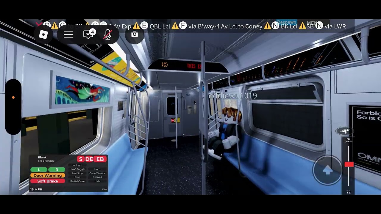 I tried to operate the R160 C train from Norwood to Jay Street, but it’s an EPIC FAIL‼️😔😔