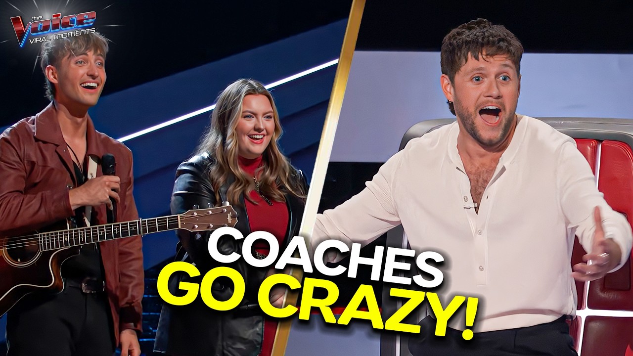 The Rare 3-Part Harmony That Turned All Four Chairs Instantly! 😲