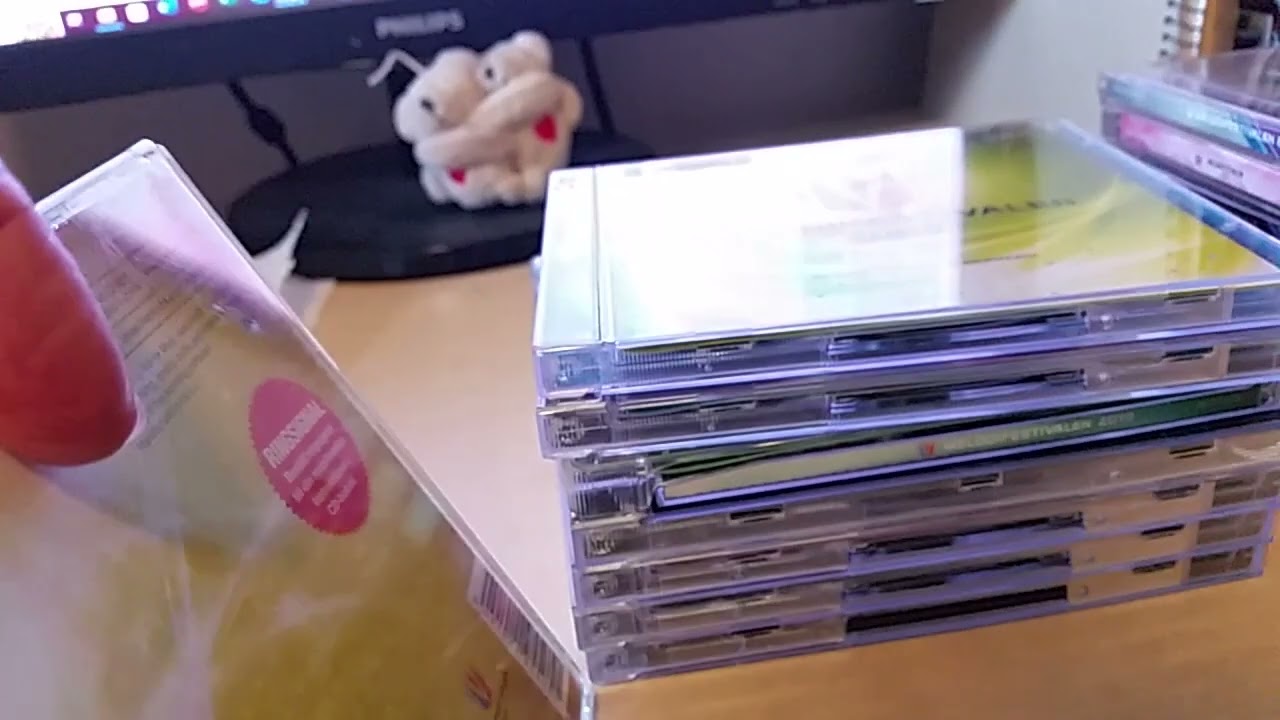 Genomgång CD skivor Melodifestivalen