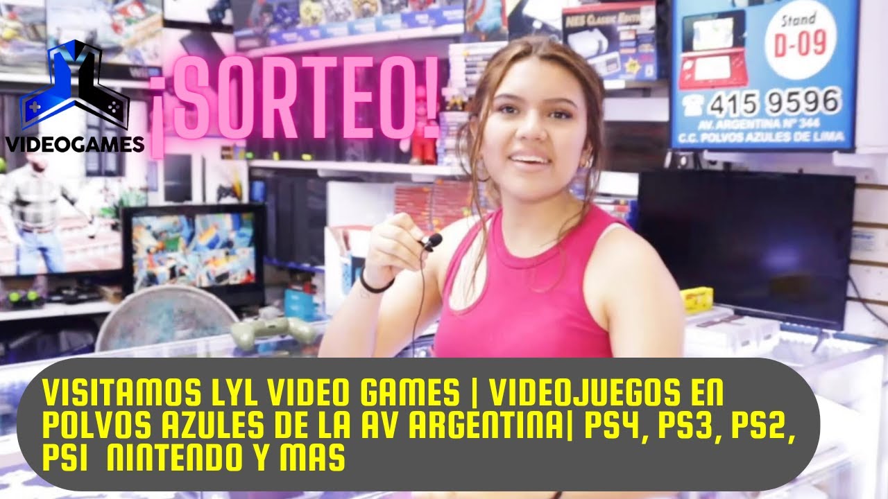 Visitamos lyl video games |Videojuegos en Polvos Azules de la Av Argentina| PS4, PS3, PS2, PS1 y más