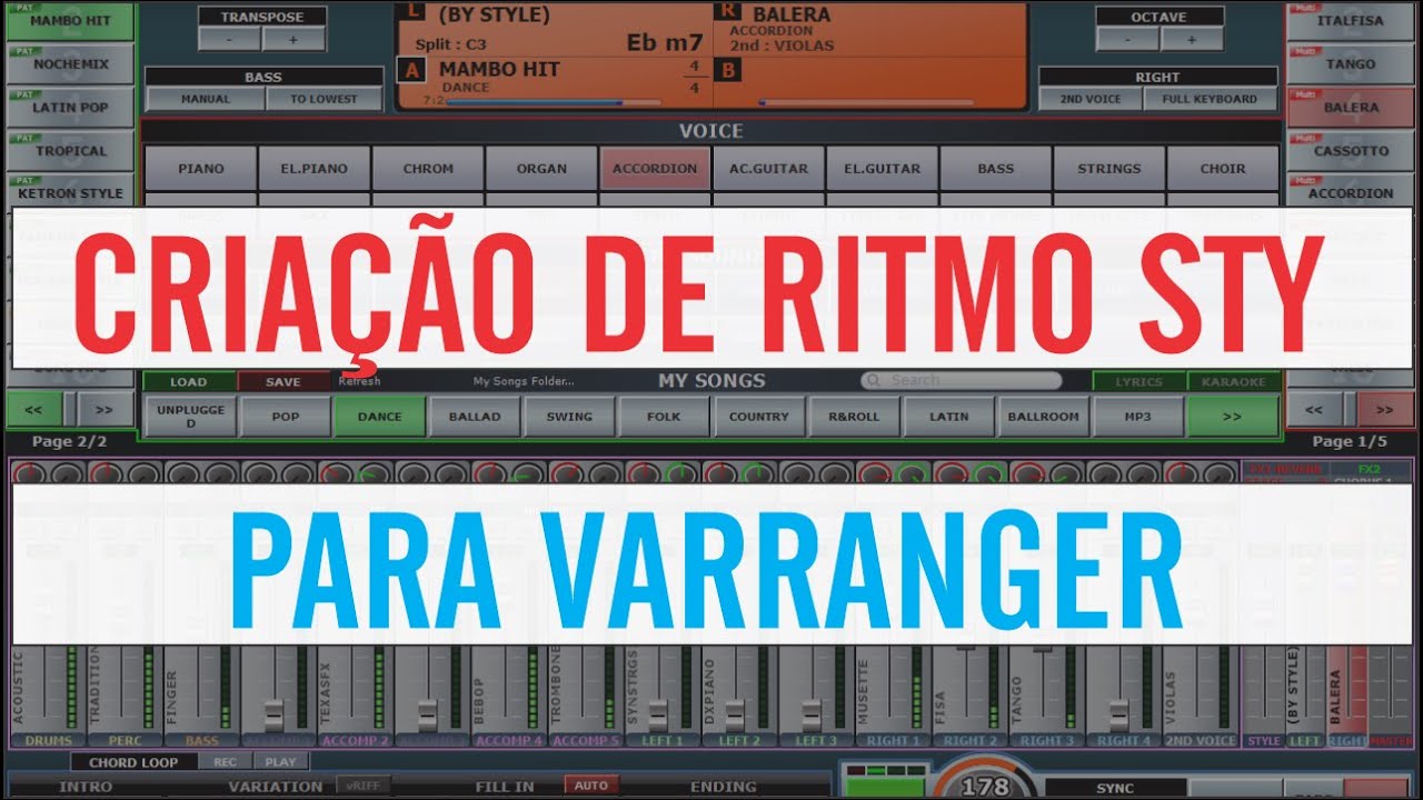 COMO CRIAR RITMO NO REAPER PARA VARRANGER 2023