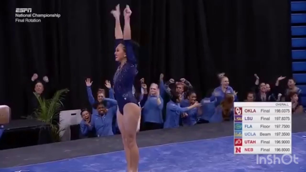Peng Peng Lee’s perfect 10 on beam & Bars