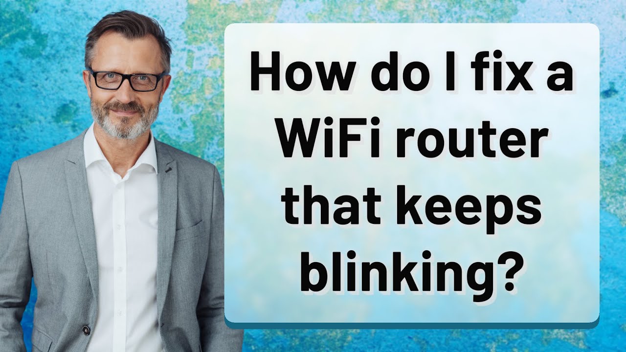 Как починить постоянно мигающий Wi-Fi роутер?