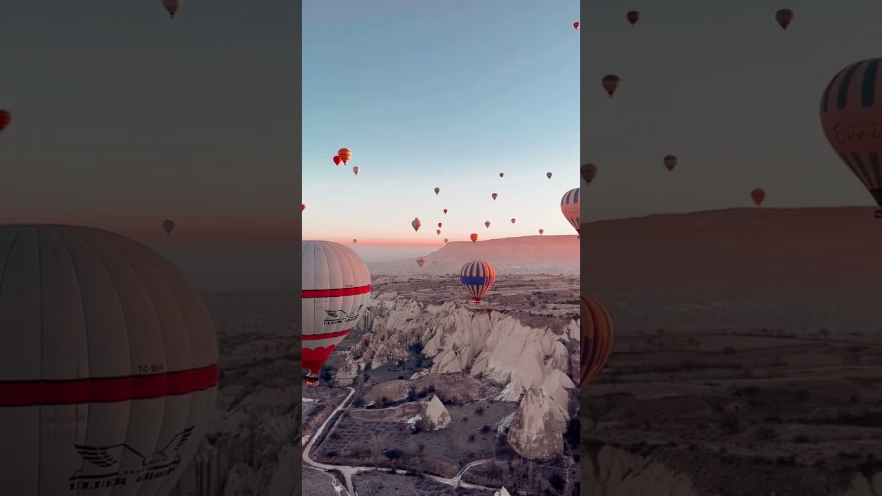 Cappadocia: Where Romance Meets the Skies - A Drone Journey 