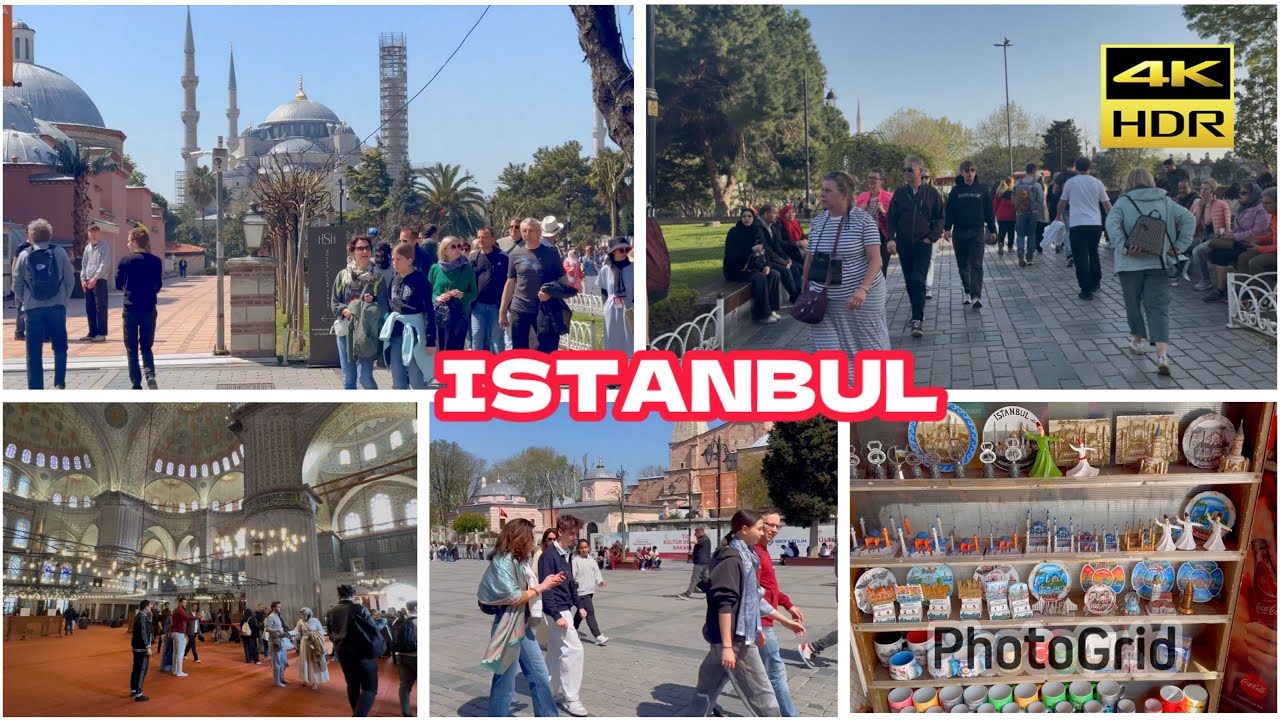 ISTANBUL 🇹🇷 World Most Visited City | Istanbul City Virtual Walkthrough 2025