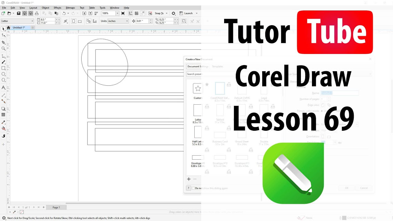 Corel Draw - Lesson 69 - Arrange Objects