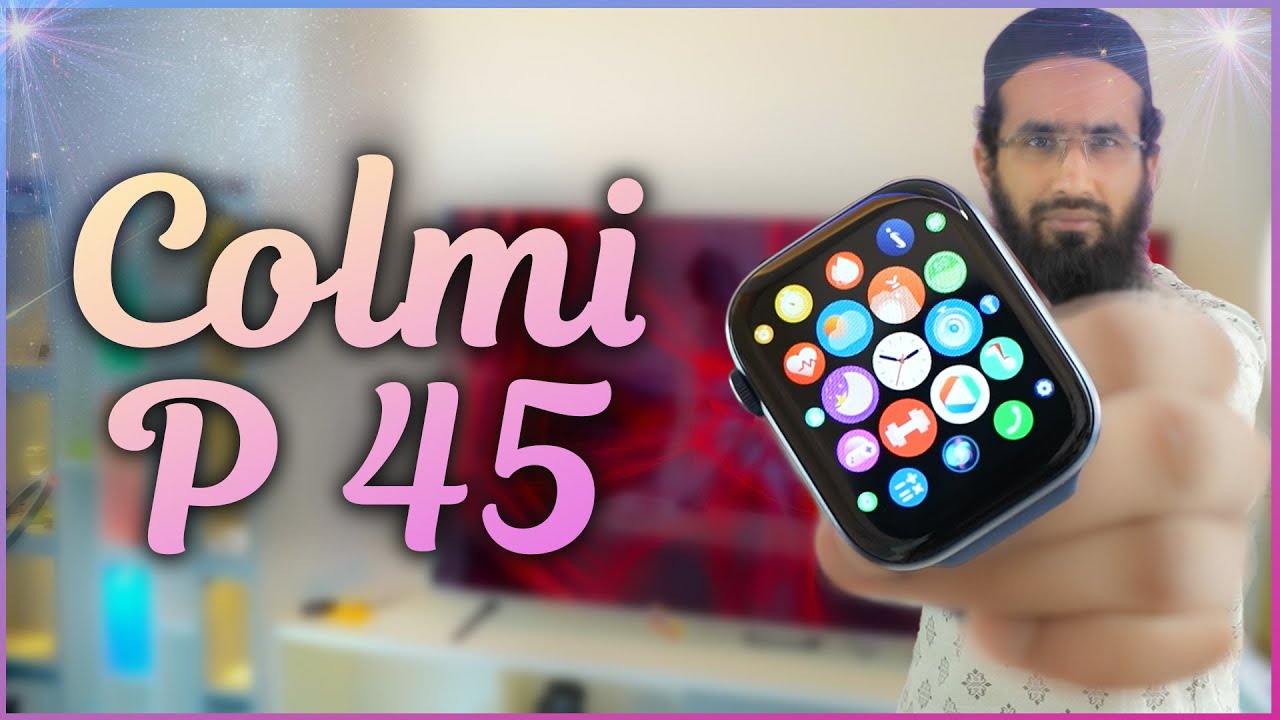 Colmi P45 Smart Watch Review 2022 | Calling Test + Sensor Test | Abid H Rahat