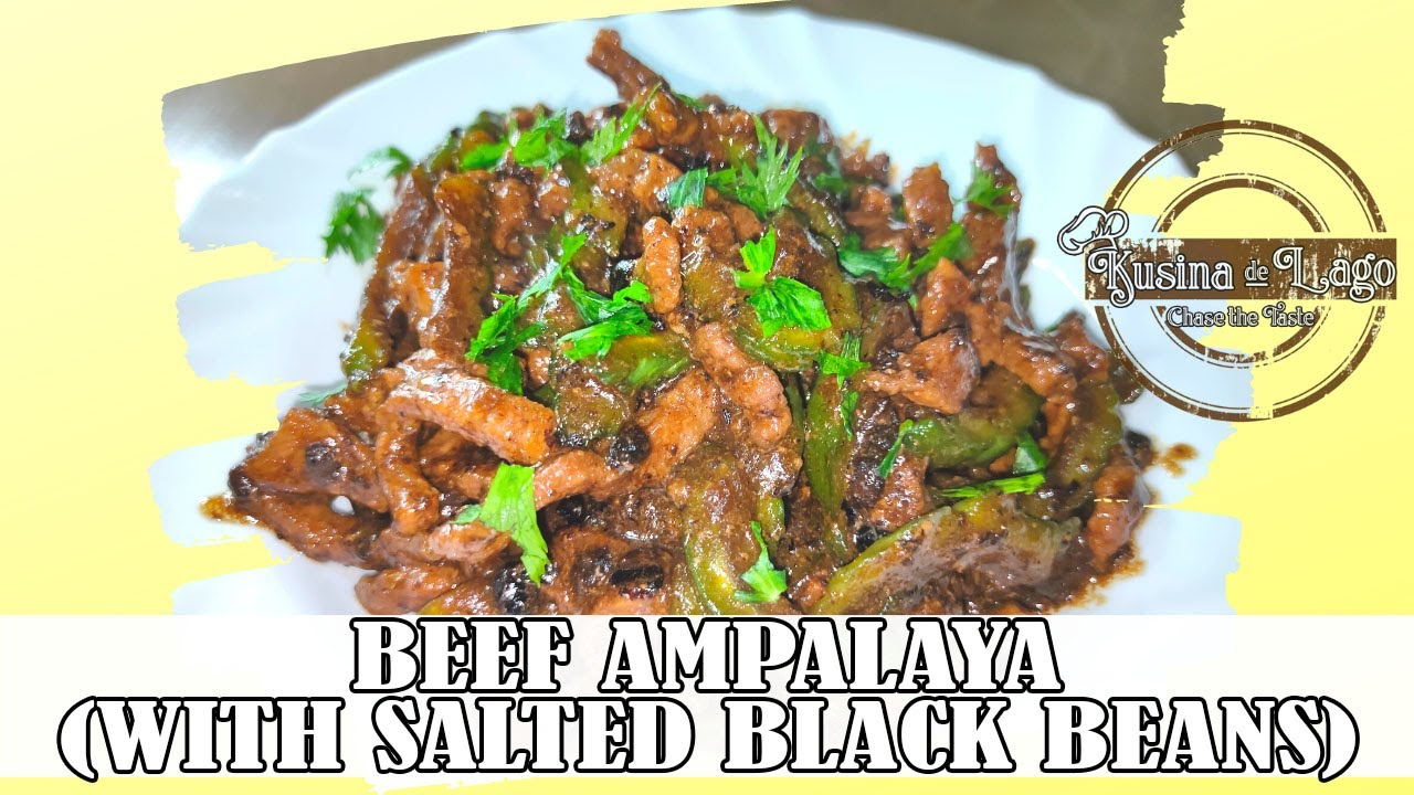 BEEF AMPALAYA WITH SALTED BLACK BEANS | TRY THIS AND YOU WILL LOVE THE RESULT | KUSINA de LAGO