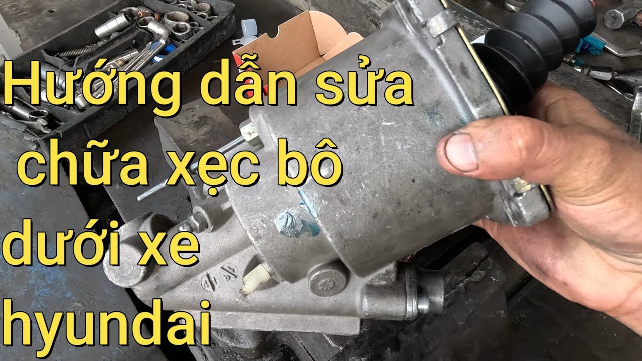 Hướng dẫn sửa chữa xẹc bô dưới xe Hyundai LH 0389898100