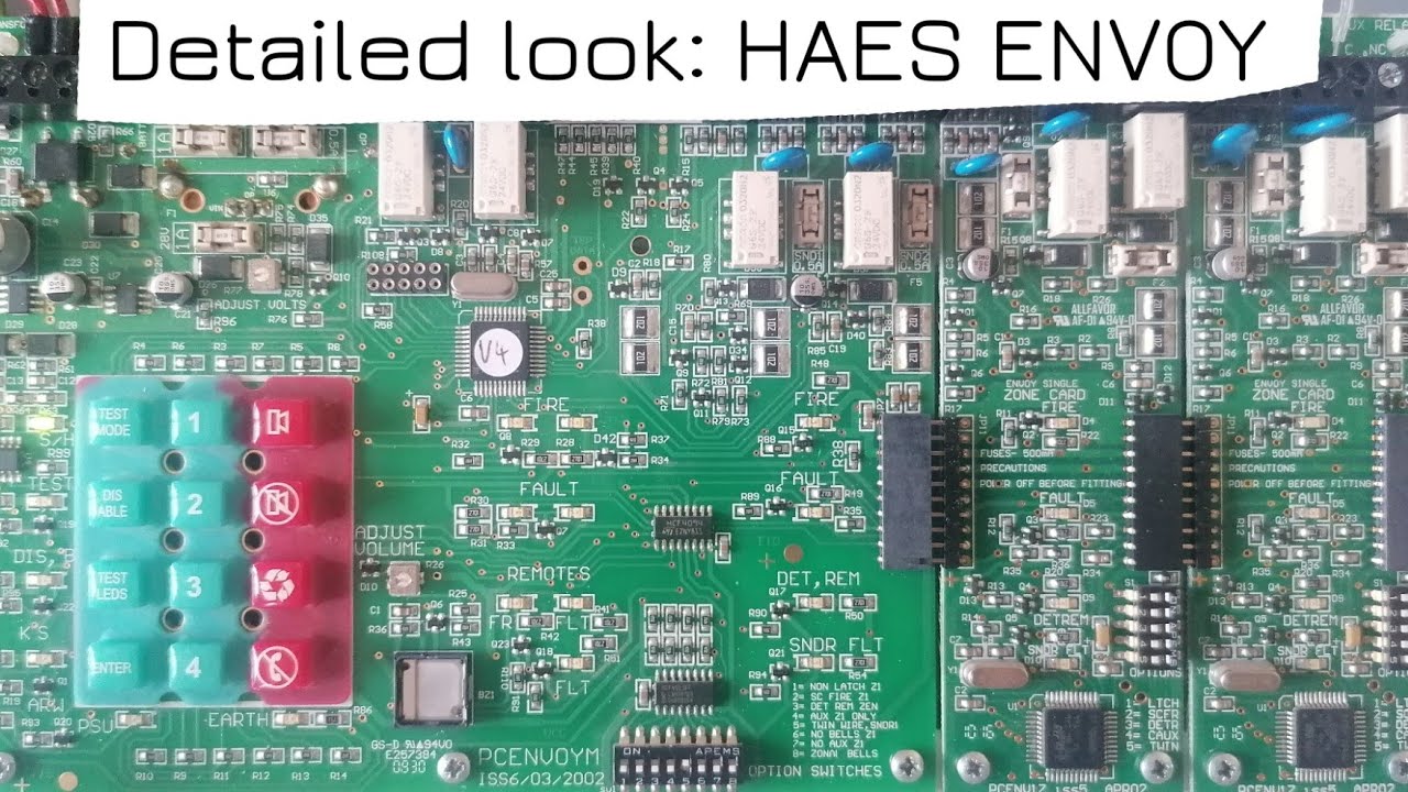 A look at a HAES Envoy fire panel