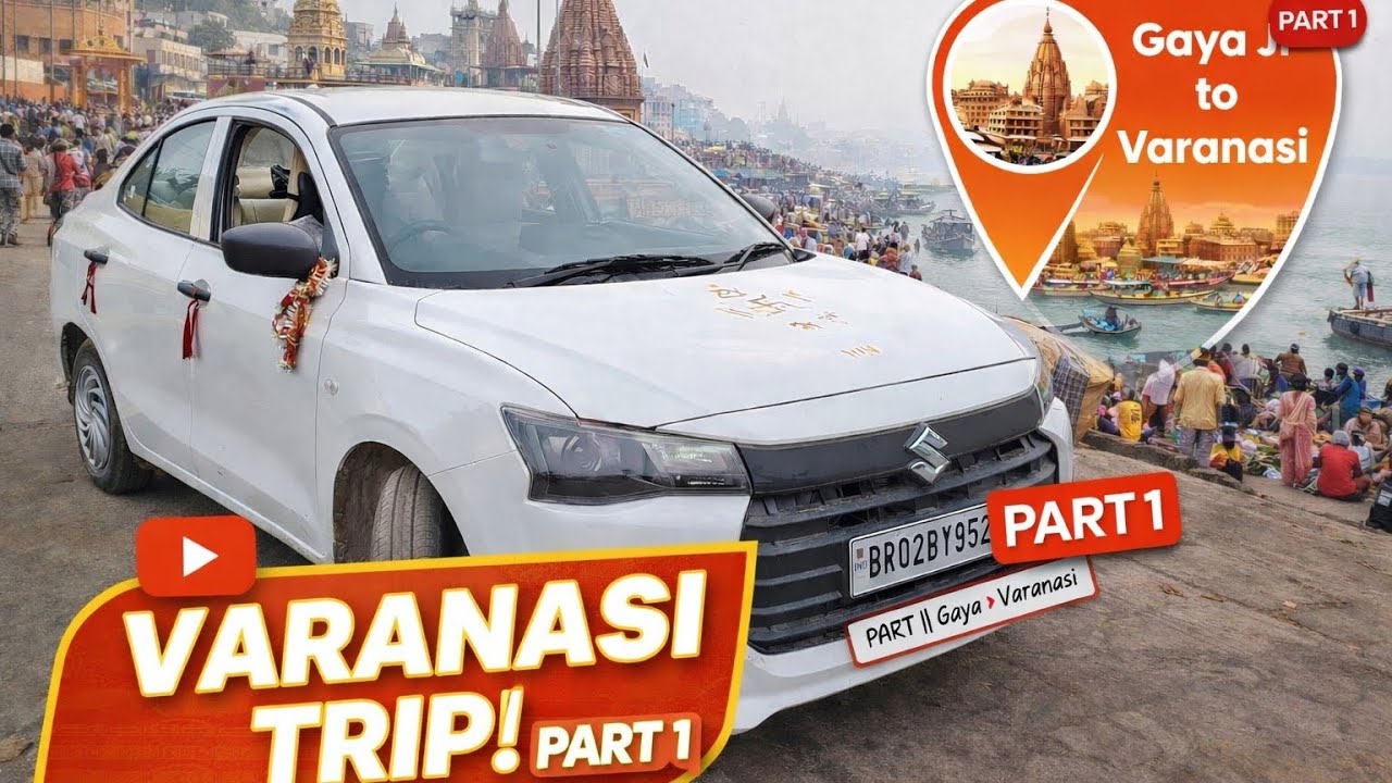 Varanasi Trip 🙏🏻📿 part 1 🔥