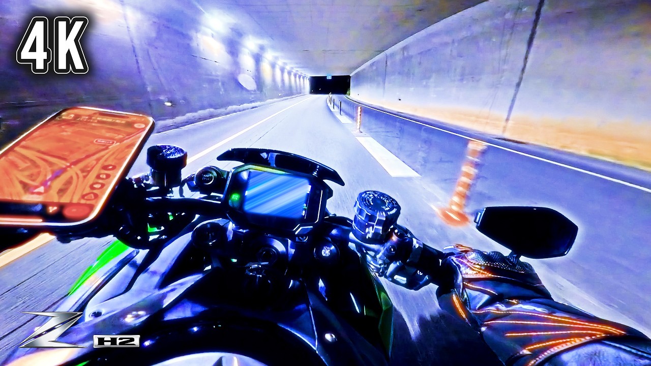 Kawasaki Z H2 Supercharger Sound | Z H2 SUPERCHARGER SURGE! [4K]