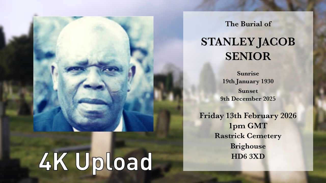 The Burial of STANLEY JACOB SENIOR - Friday 13th February 2025