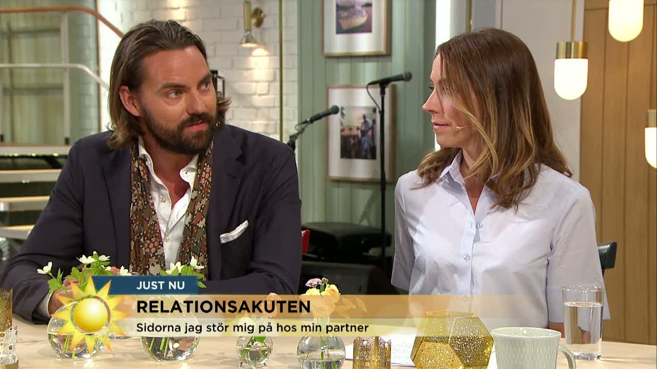 Relationsakuten: Sidorna jag stör mig på hos min partner - Nyhetsmorgon (TV4)