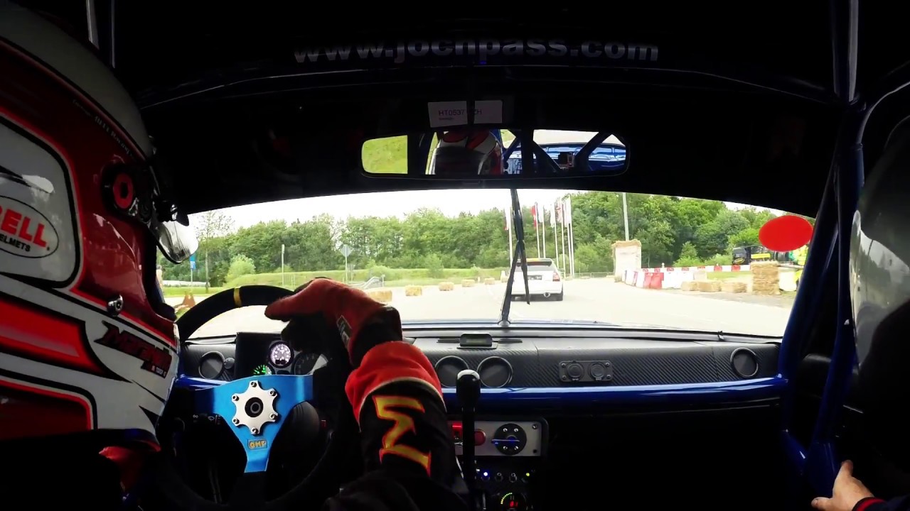 Klassikwelt Bodensee 2017 Onboard im Opel Ascona B Messerundkurs