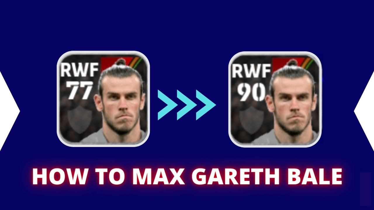 Gareth Bale max stats for any playstyle↗️ | eFootball 23 Mobile