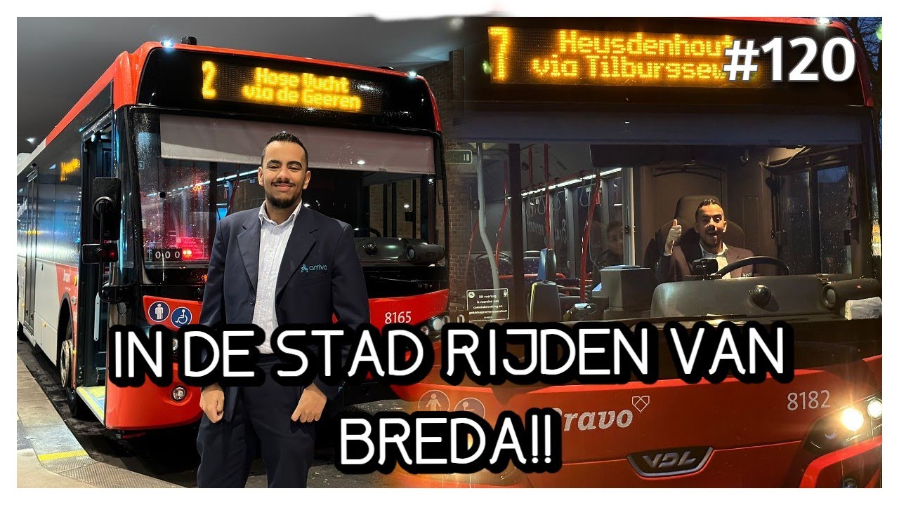 EEN STADSDIENST RIJDEN IN BREDA!  TIJDENS CARNAVAL 2024 HET LEVEN VAN DE BUSCHAUFFEUR #120