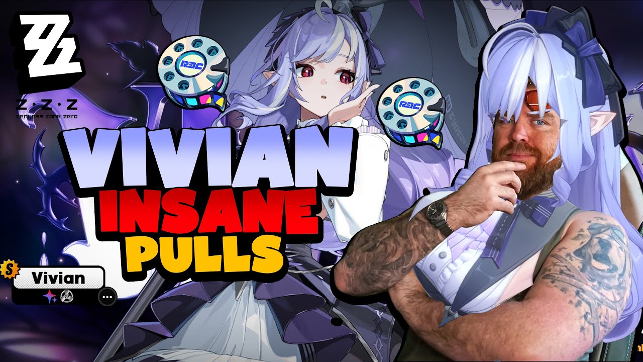 Absolutely Insane Vivian Pulls | Zenless Zone Zero | 1.7 Pulls w Hako