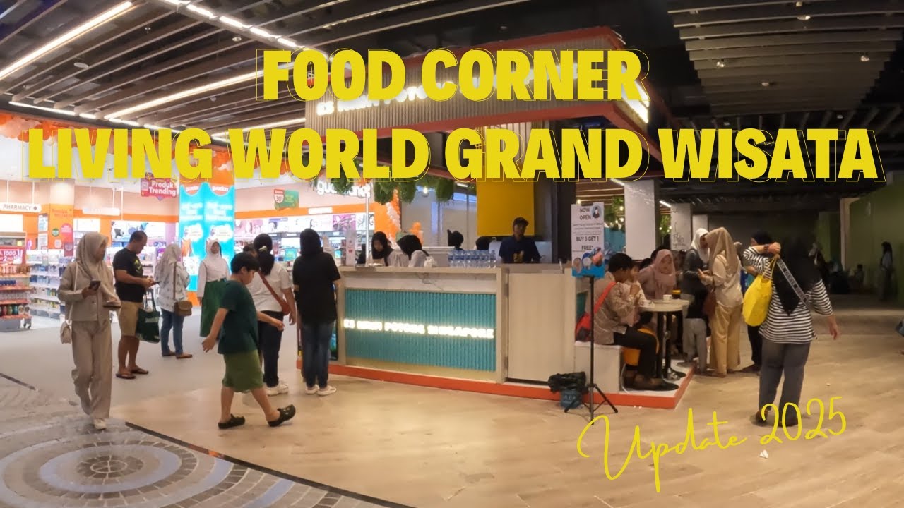 Living World Grand Wisata Mall terbaru dan terbesar di Timur Bekasi dekat dengan Istana Kang Sule