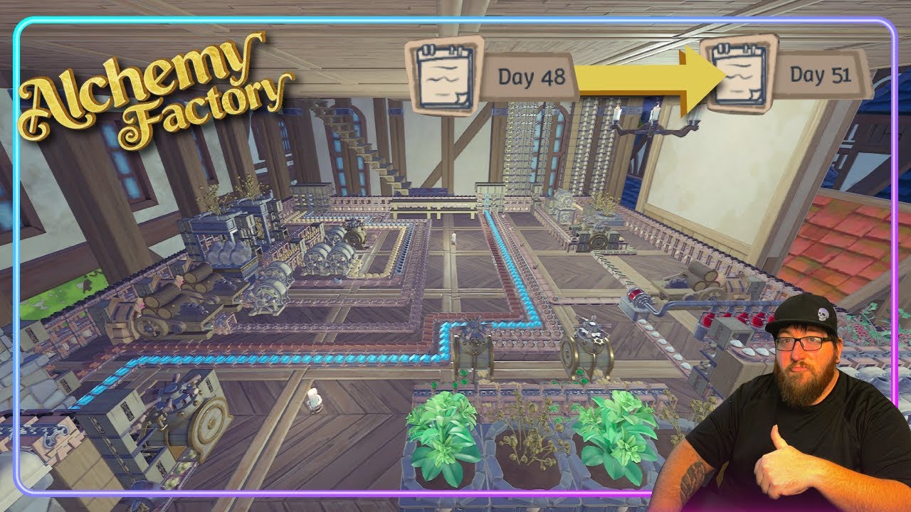 I did nothing productive today!! 1 Plot Challenge - Alchemy Factory Part 8