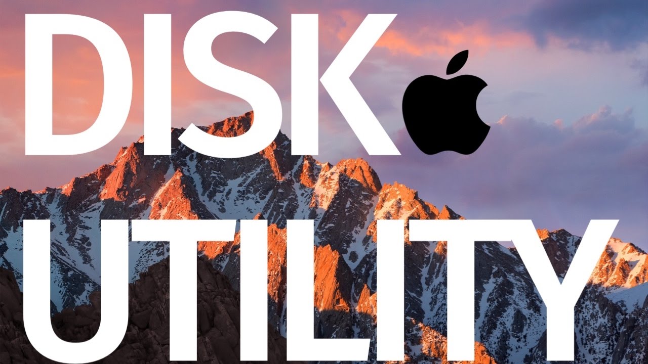 How to Use Disk Utility in macOS Sierra - formatting external hard drive basics