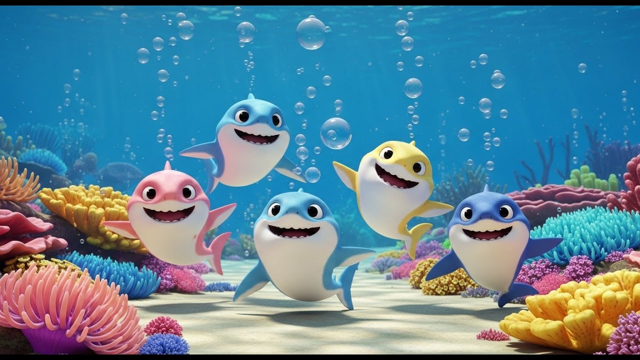 Baby Shark Dance 🦈🎵 | Original Baby Version | Fun Dance Song for Toddlers