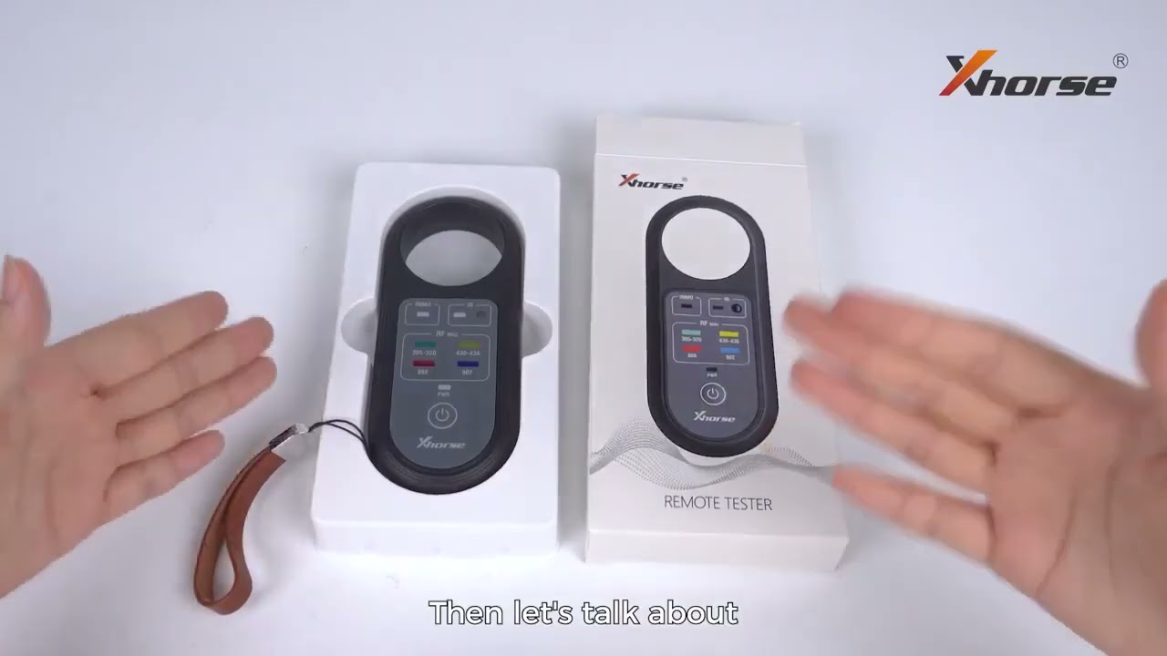 XHORSE XDRT20 Frequency Tester Instruction