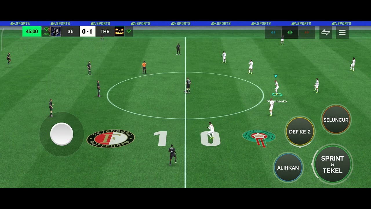 EA SPORTS FC 25 MOBILE | POCO X6 GAMEPLAY