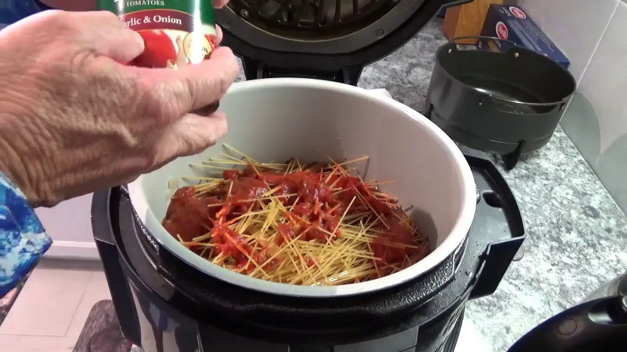 NINJA FOODi и ужин со спагетти «Голубая лента»