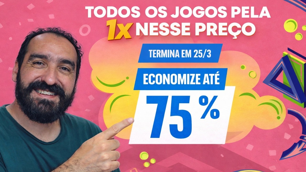 Todos os jogos da PROMO&Ccedil;&Atilde;O SEMANA DO CONSUMIDOR na PSN pela 1x neste pre&ccedil;o! Menor Pre&ccedil;o de sempre!