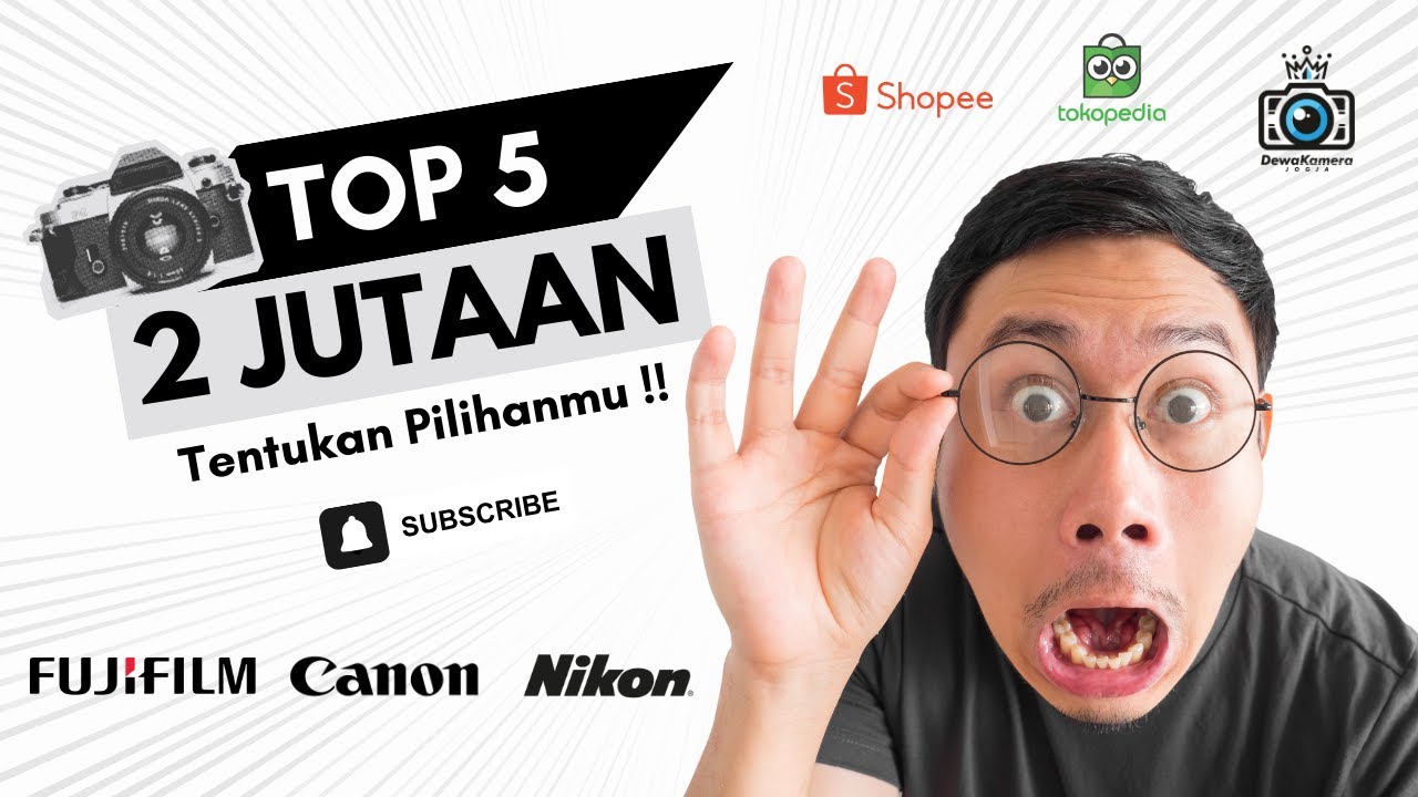 TOP 5 KAMERA 2 JUTAAN | Rekomendasi Mirrorless DSLR