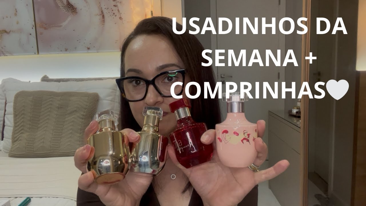 USADINHOS DA SEMANA + COMPRINHAS!🤍