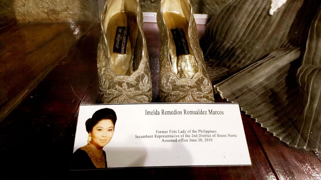 Some of Former First Lady Imelda Marcos Shoes Collection Displayed @ Marikina Shoe Museum (Part 1)