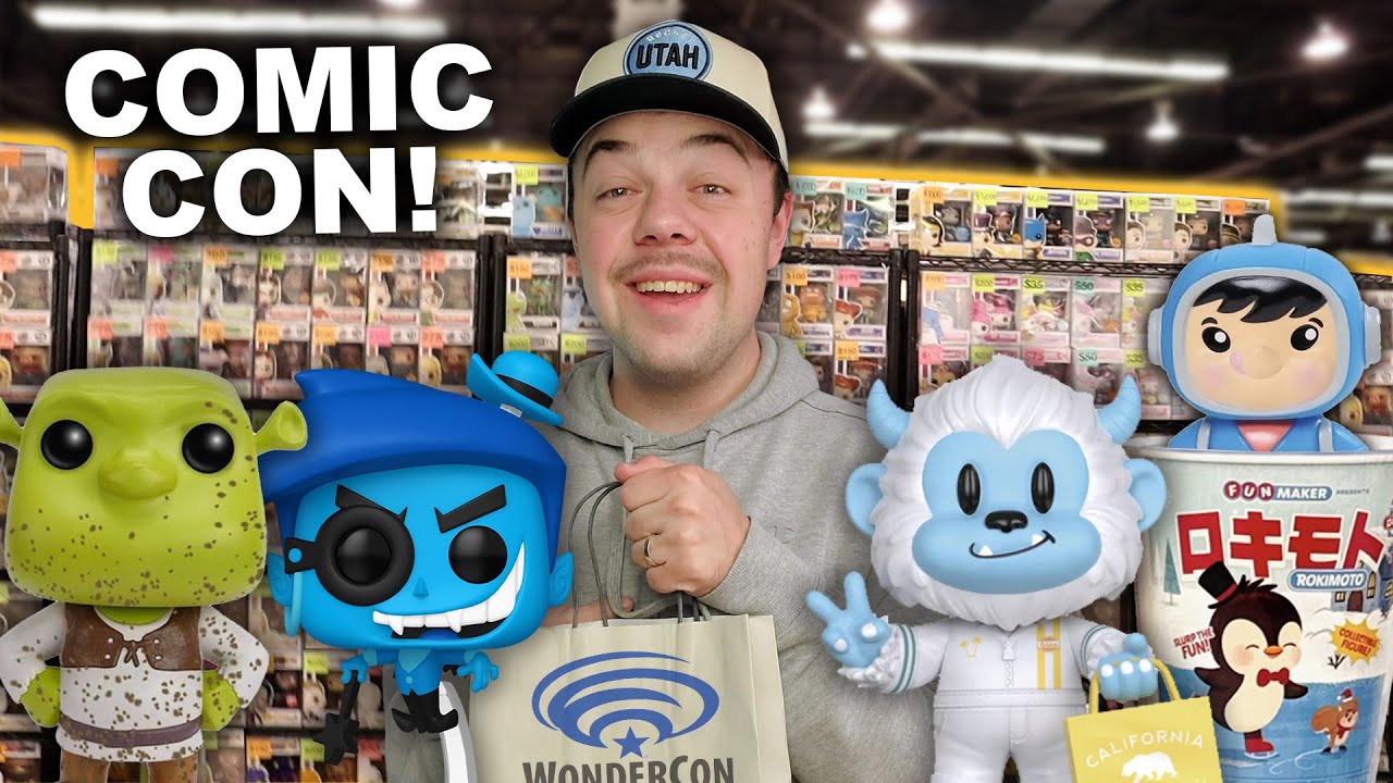 Comic Con Funko Pop Hunting! (Grails & Tons of Exclusives)