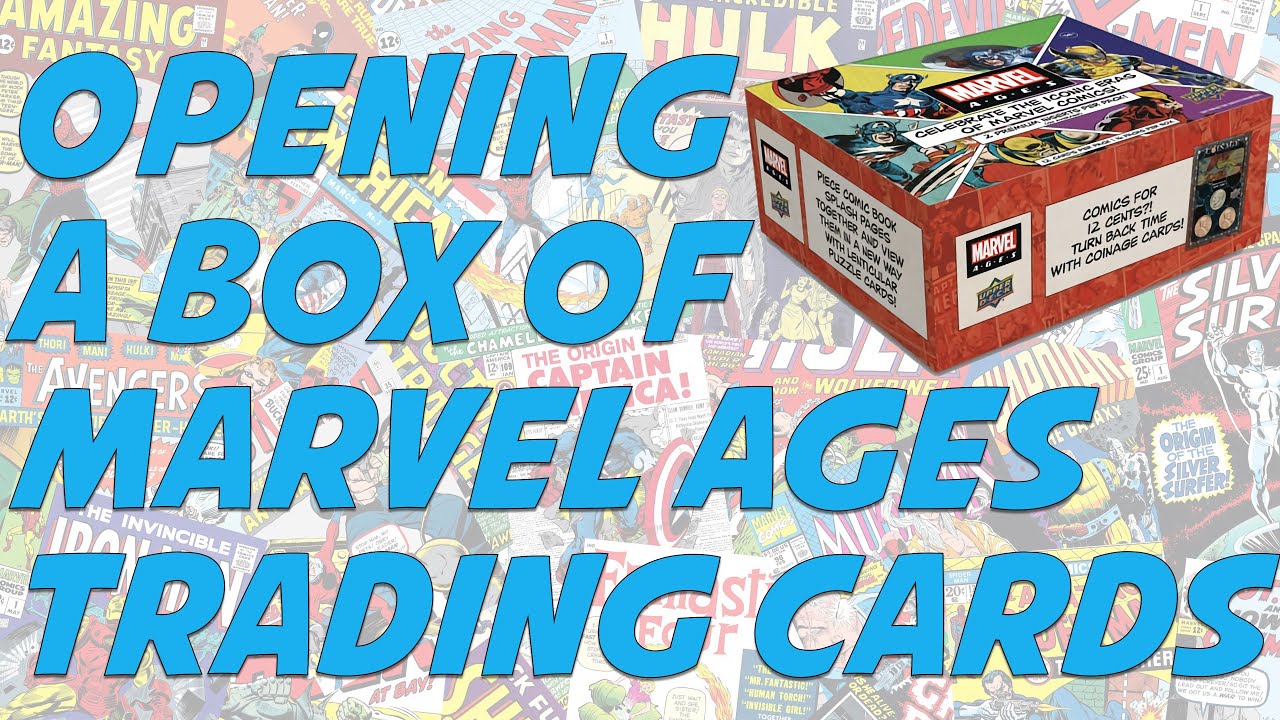 Ep 35 - Marvel Ages Trading Cards Box Break