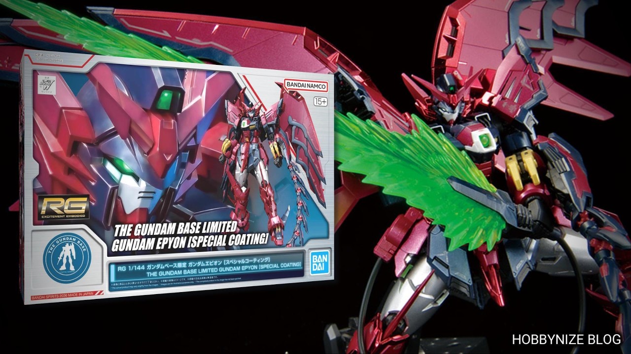 RG 1/144 GUNDAM BASE LIMITED Gundam Epyon [Special Coating] / Mobile Suit Gundam Wing