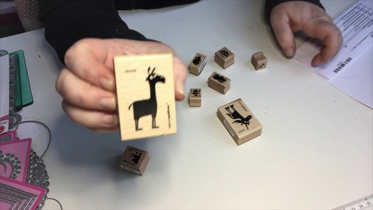 'Catsonappletrees Unboxing HAUL Shoplog Stempel Lama Einhorn Ameise Meerschwein
