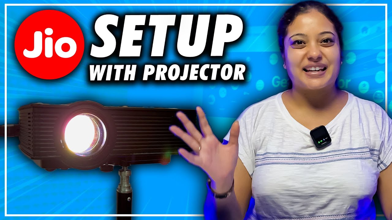 How to connect Jio set top box to Projector | Best Projector for Home Theater
