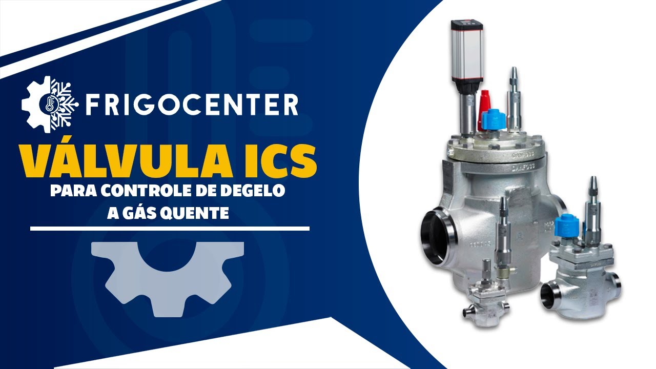 A válvula ICS para controle de degelo a gás quente