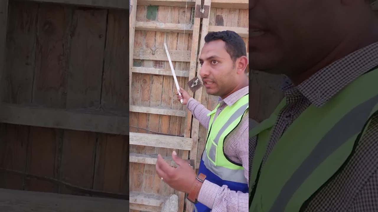 شرح مميز عن تقوية نجارة الحوائط الخرسانيه
