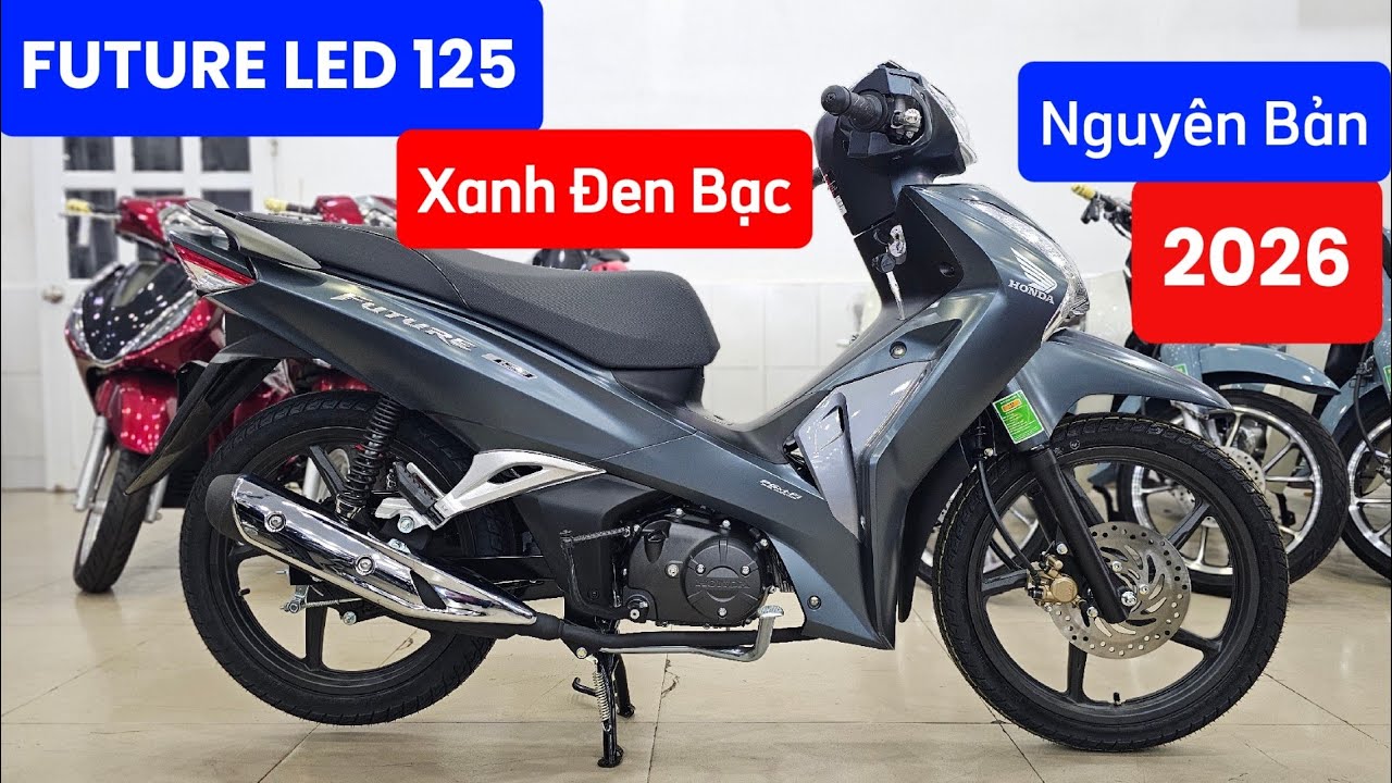 Cận cảnh FUTURE led 125 Xanh Đặc Biệt 2026 + giá bán ngày 13/12. Khải Phạm #125 #future #led #2026 