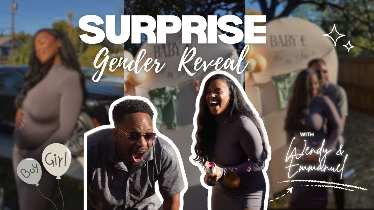 Surprise Gender Reveal: Boy or Girl?! | Baby E | We went VIRAL!