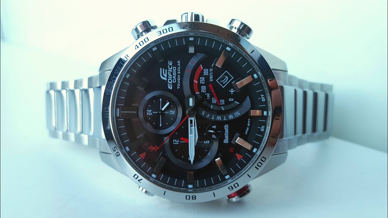 Casio Bluetooth. Edifice EQB-501XD-1A. Обзор\Review
