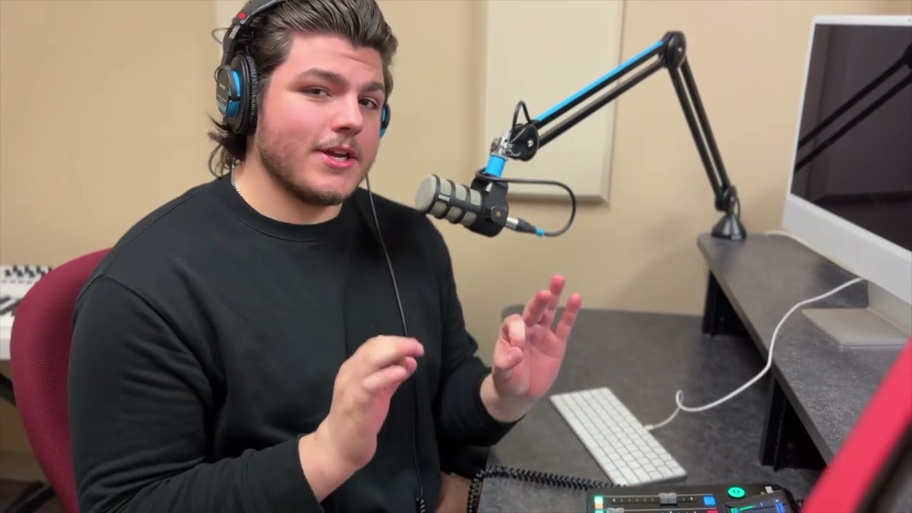 How To: Record a Podcast at Kalamazoo College | Rodecaster II Tutorial