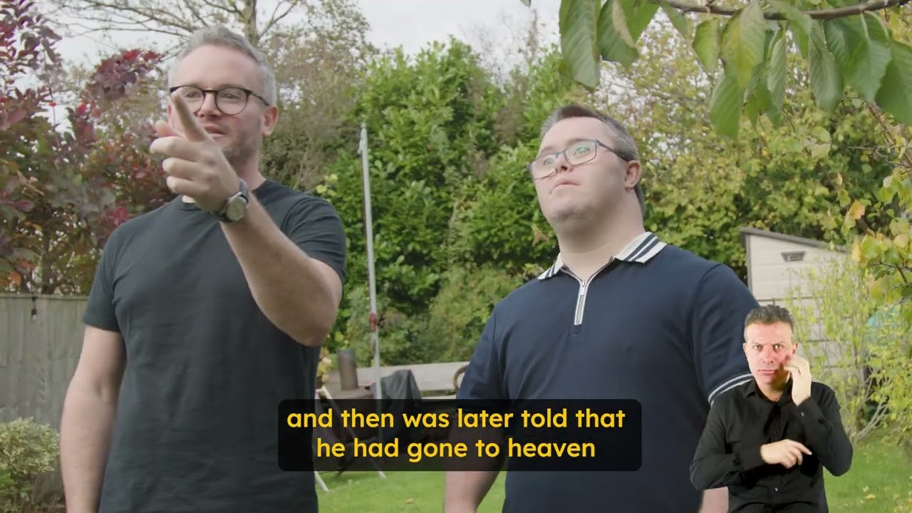 Talking about death with someone with a learning disability – British Sign Language