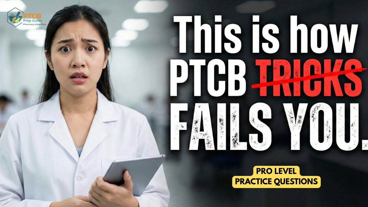 Avoid Failing the PTCB: Learn These Tricky Scenarios! Pro Level Practice Questions