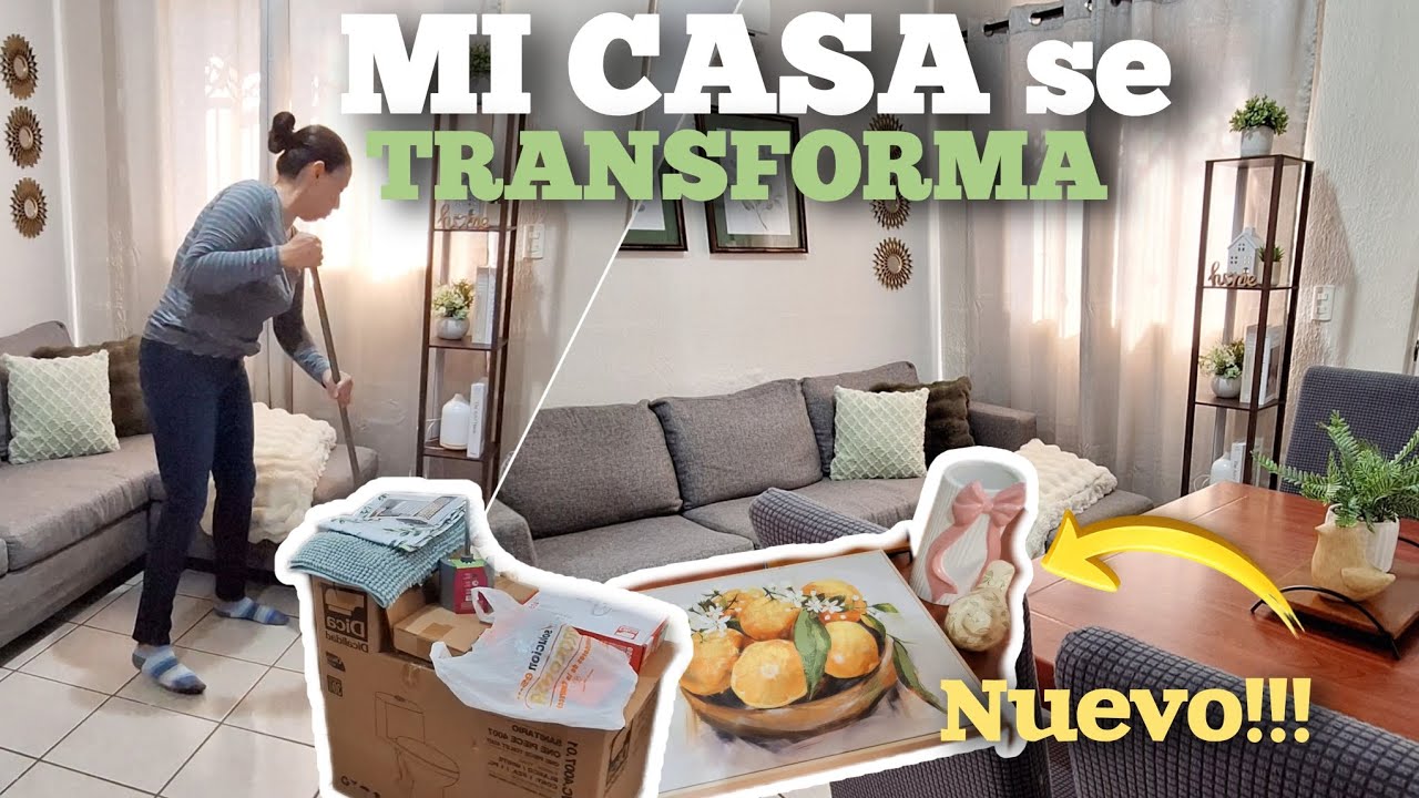 DECIDÍ TRANSFORMAR MI HOGAR | NUEVAS COMPRAS Y LIMPIEZA 